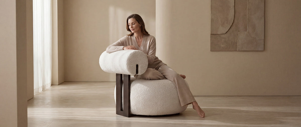 Mokani Japandi Fauteuils – Minimalistisch Design voor Elke Woonkamer