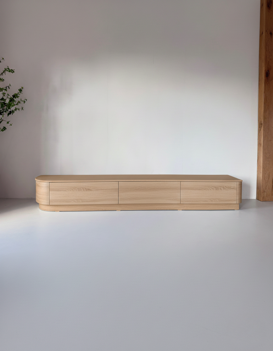 Mokani TV Unit Microcement – Made to Measure