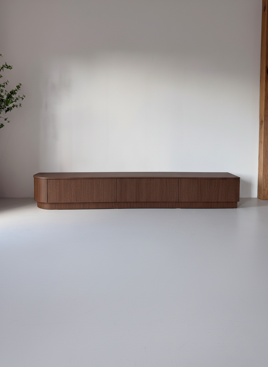 Mokani TV-meubel Microcement op maat gemaakt