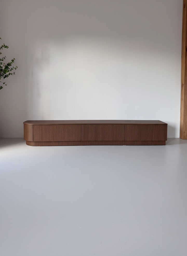 Mokani TV-meubel Microcement op maat gemaakt