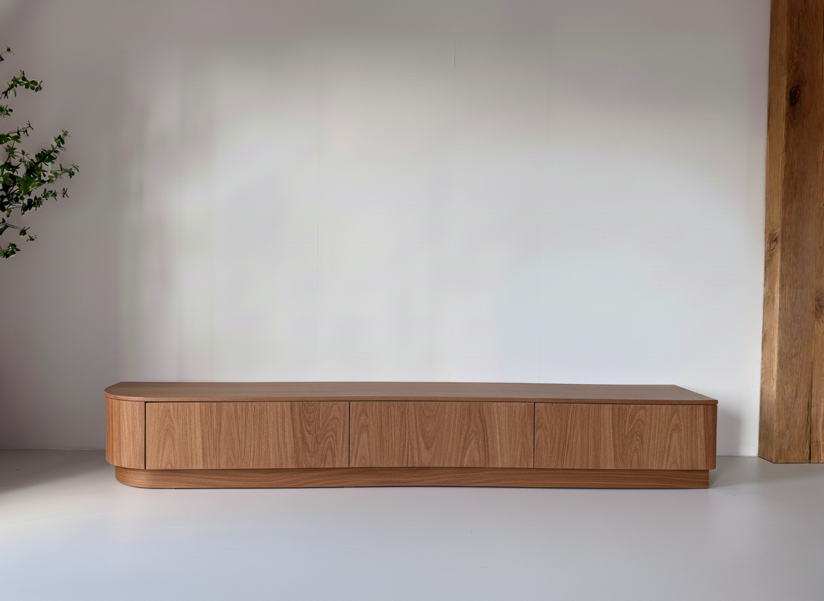 Mokani TV-meubel Microcement op maat gemaakt