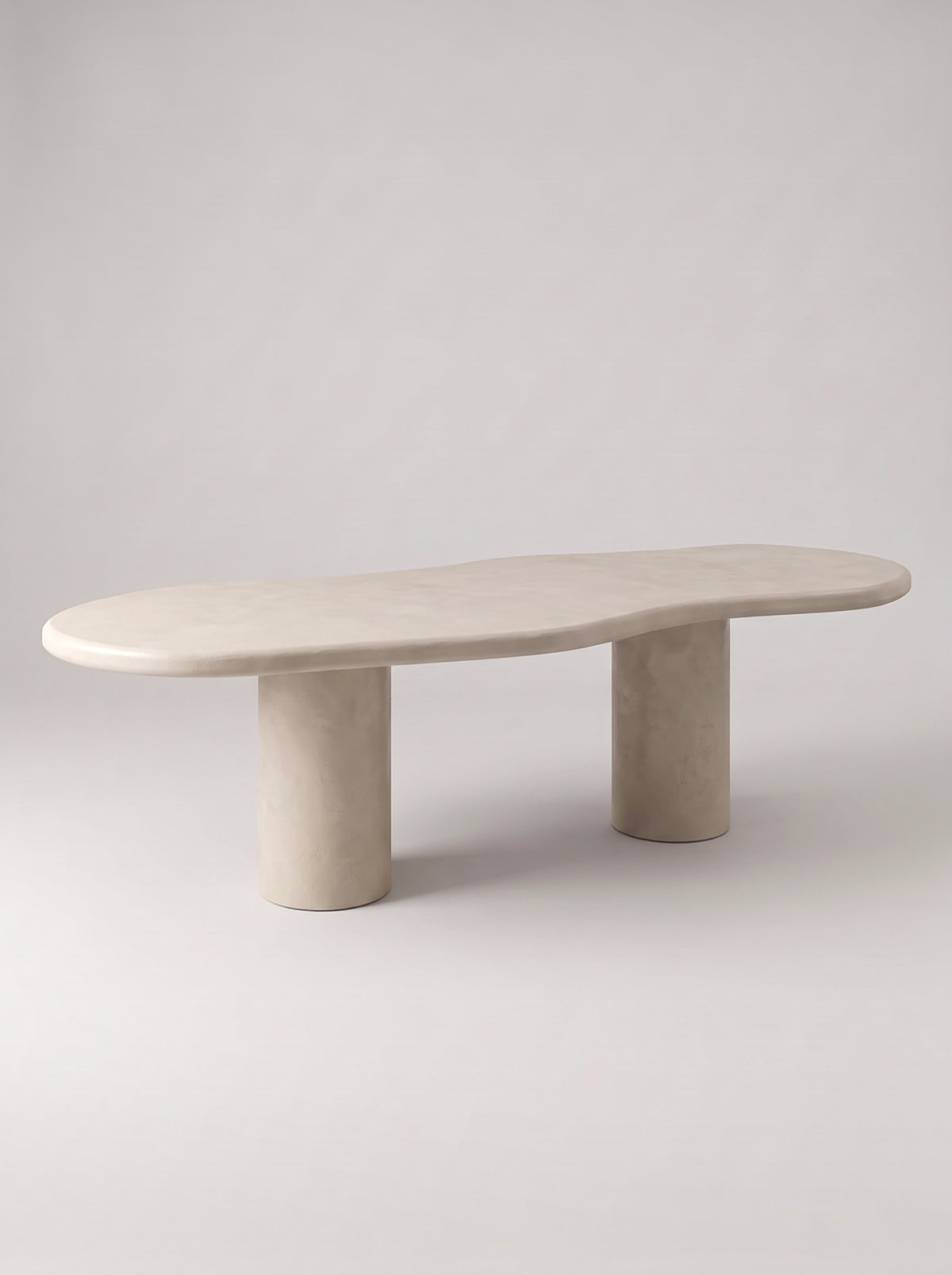 Wolk eettafel van schuin voren