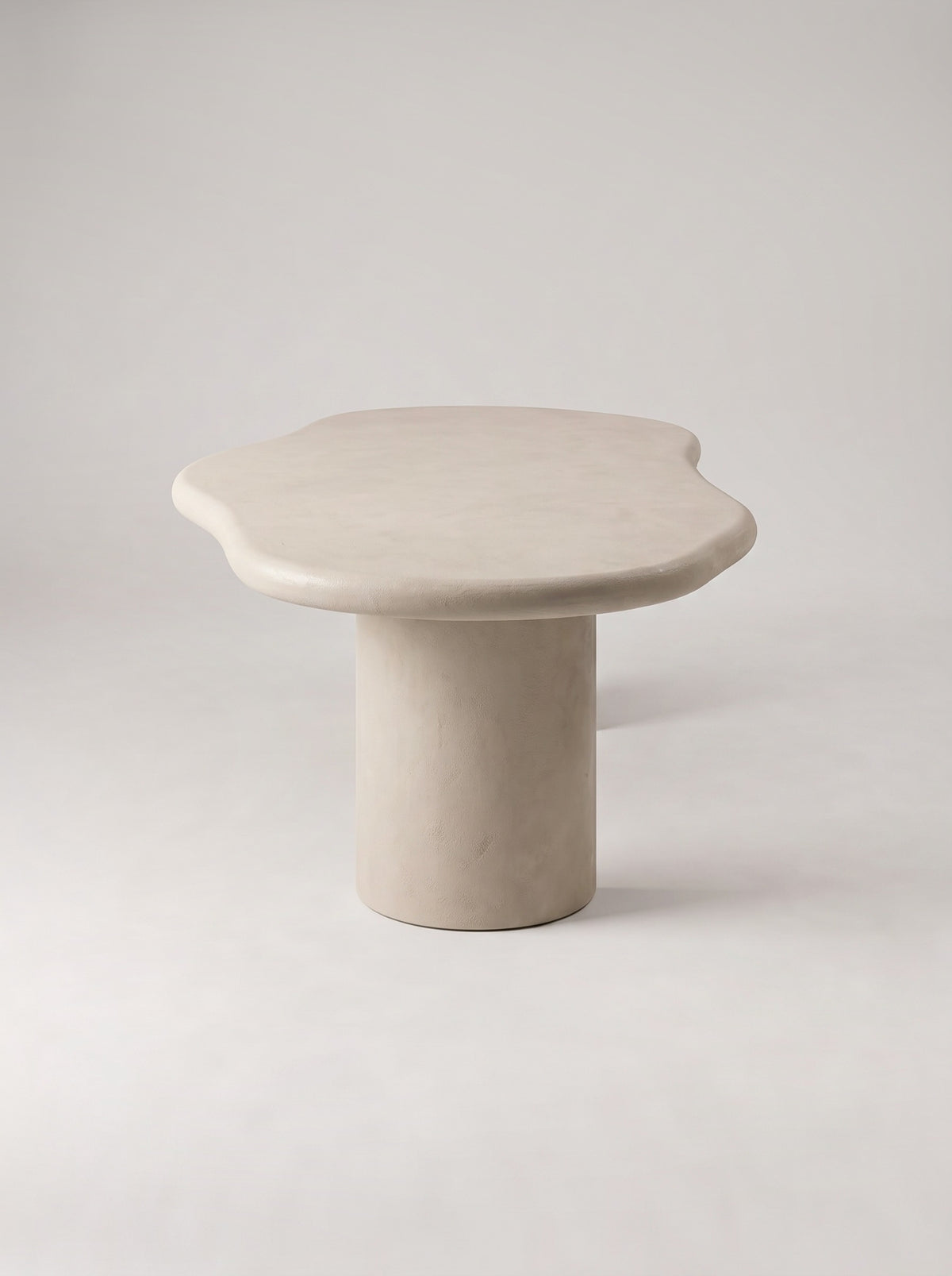 Rivier eettafel van de kopse kant