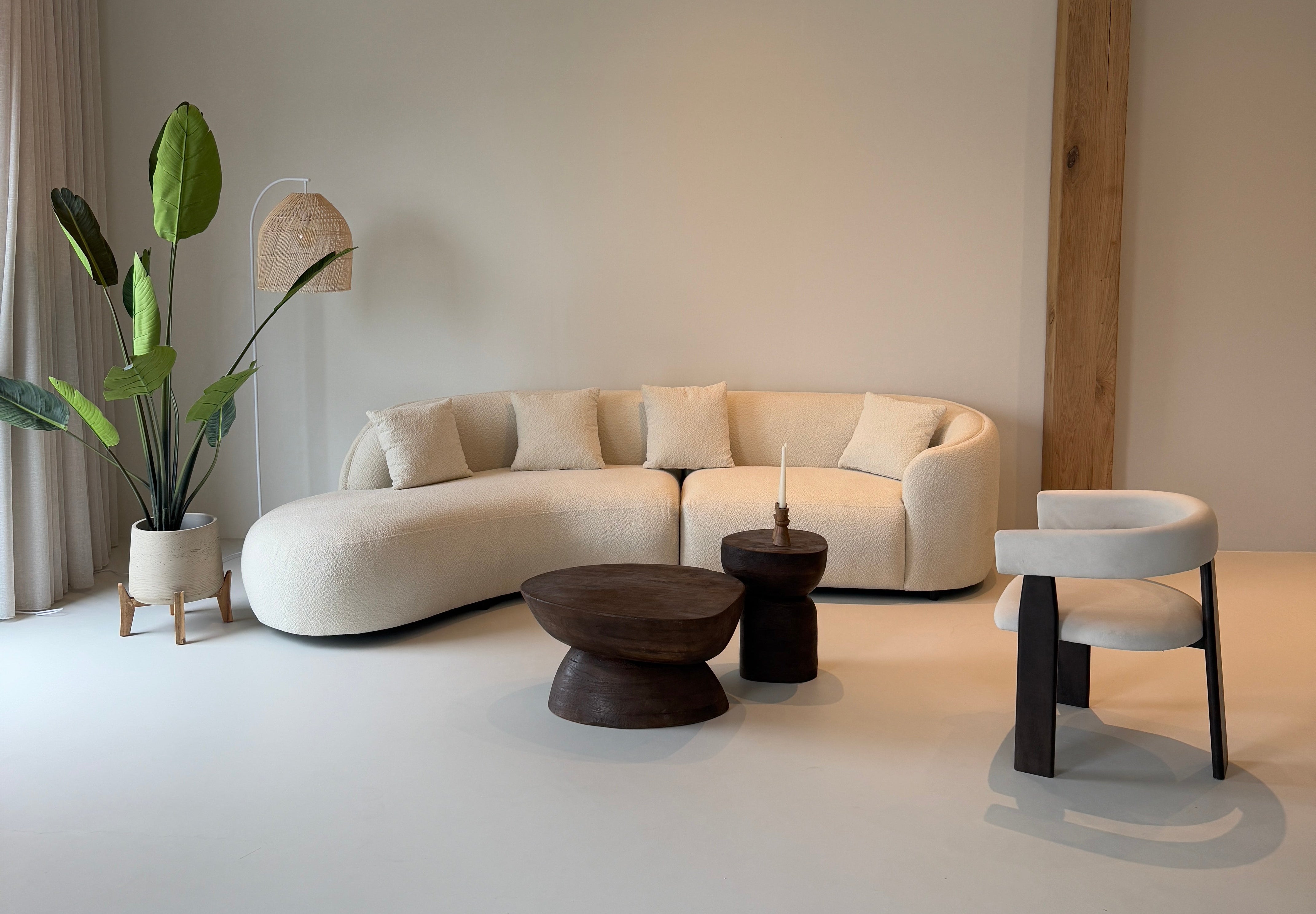 mokani japandi stijl bankstel woonkamer sfeer