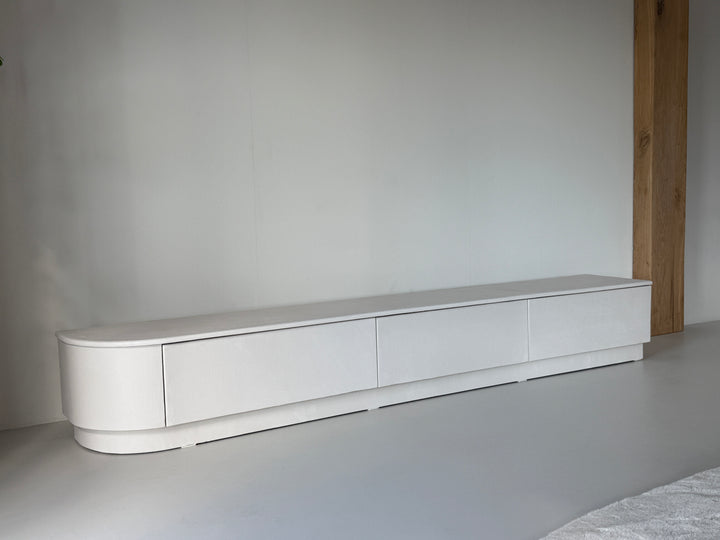 Mokani TV-meubel Microcement op maat gemaakt